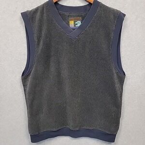 Polartec Forresters Performance Outerwear Vest Mens M Pockets Golf V-Neck Soft